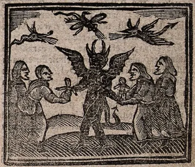 Witchcraft: witches giving babies to the devil