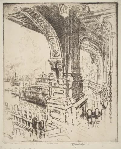 Within the Ferry, Cortlandt Street, New York