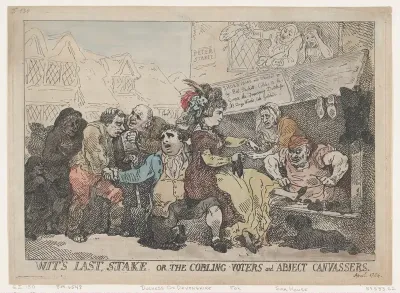 Wit's Last Stake, or the Cobbling Voters and Abject Canvassers