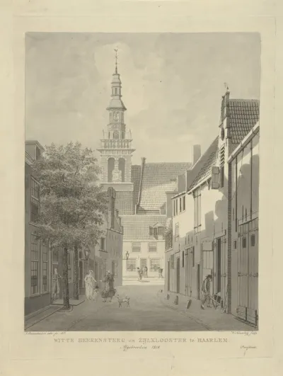 Witte Heeren steeg en Zijlklooster te Haarlem