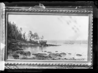 Woldemar Toppelius: "Rantamaisema" vuodelta 1887