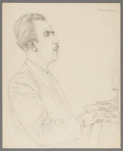 Wolff, Sophie: Porträt Claudio Arrau