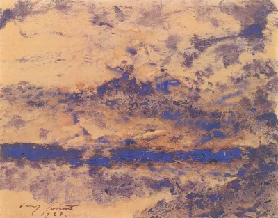 Wolken überm Meer