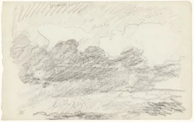 Wolkenlucht, met kleurnotities