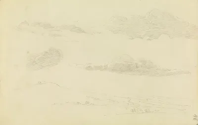 Wolkenstudie über Elbtal