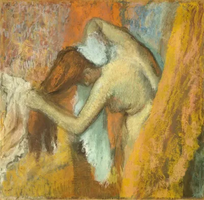 Woman at Her Toilette