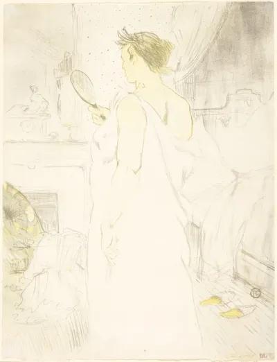 Woman at the Mirror (Femme à glace)