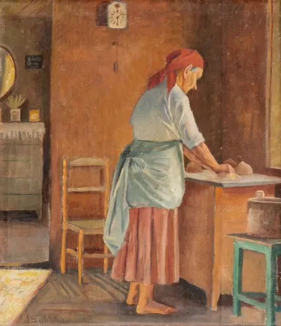 Woman Baking