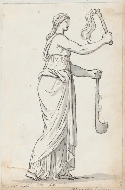 Woman from a Procession, from the Palazzo Mattei