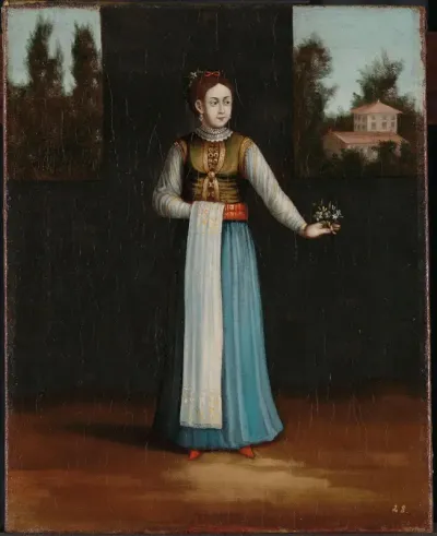 Woman from the Albanian Coast