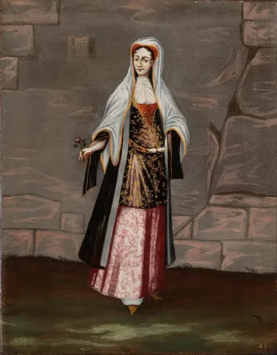Woman from the Island of Mykonos