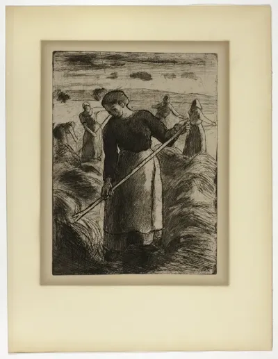 Woman Haymaker at Éragny