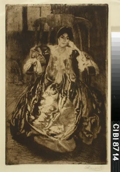 Woman in a Chair