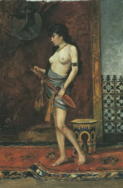 Woman in a Moorish Setting