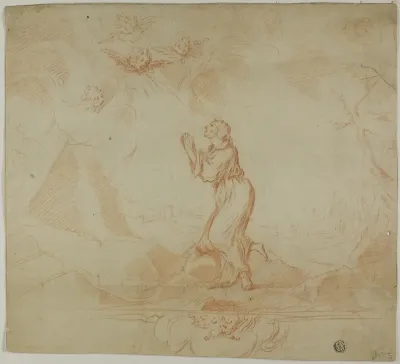 Woman in Ecstasy, and Putti