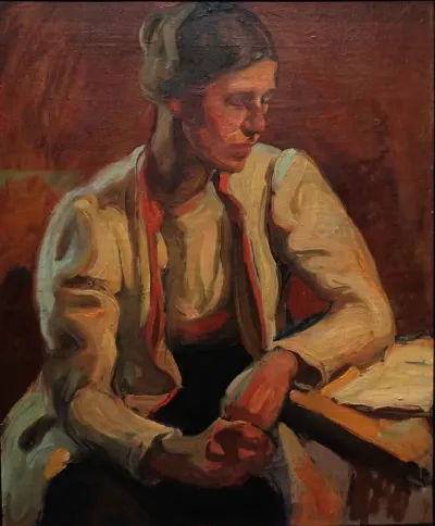 Woman in Jääski Folk Costume