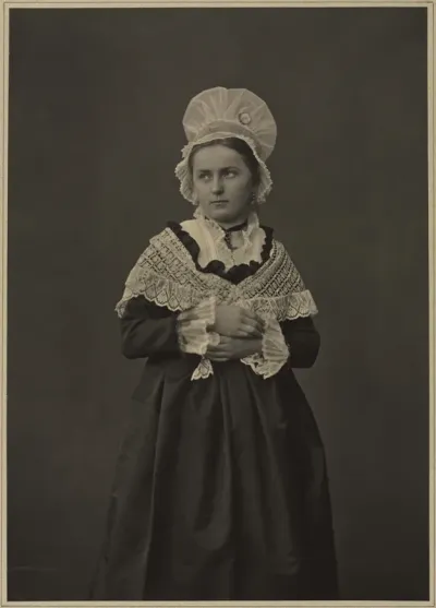 Woman in Lorraine Dress