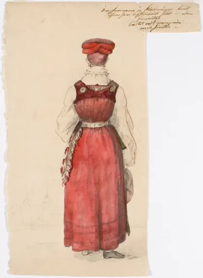 Woman in National Costume