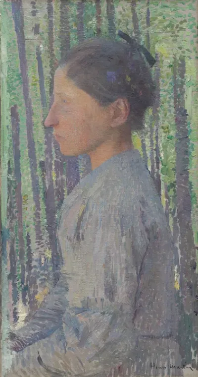 Woman in Profile