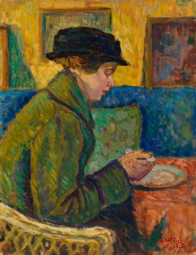 Woman in Profile
