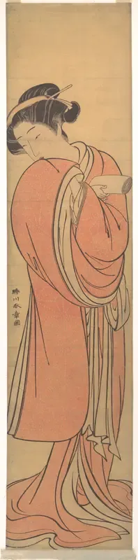 Woman in Red