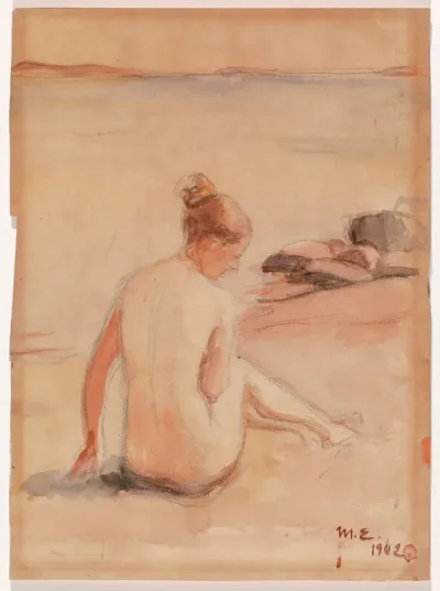 Woman on a Beach