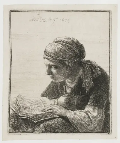 Woman reading