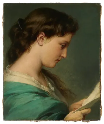 Woman Reading a Letter
