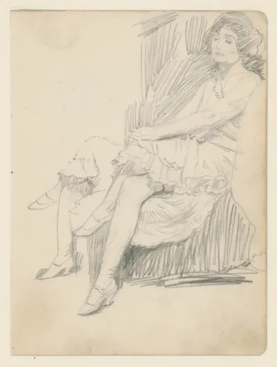 Woman Seated in an Armchair