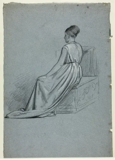 Woman Seated Looking to the Left