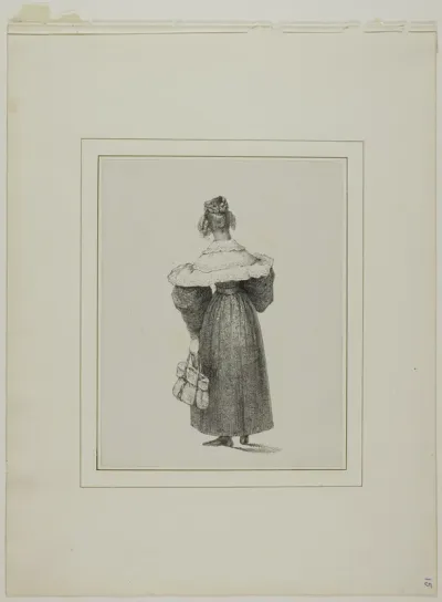 Woman Seen from the Back