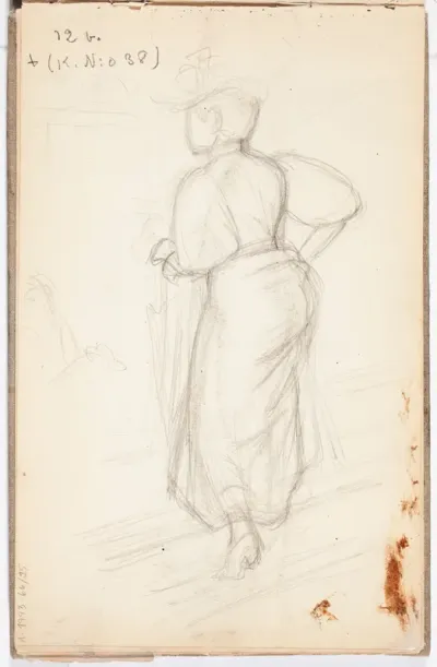 Woman Seen from the Back