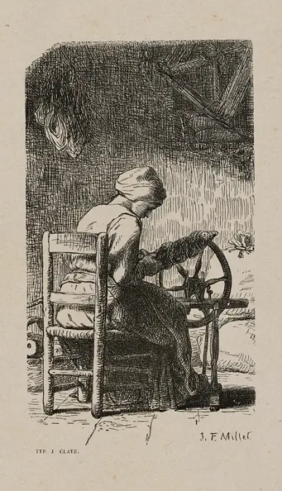 Woman Spinning