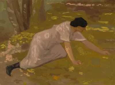Woman under a Tree
