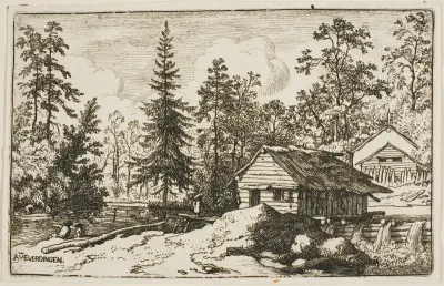 Woman Watching a Skiff