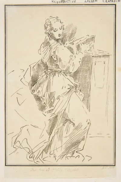 Woman with a book