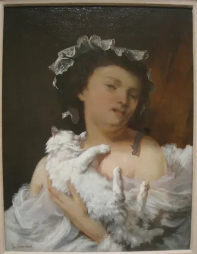 Woman with a Cat