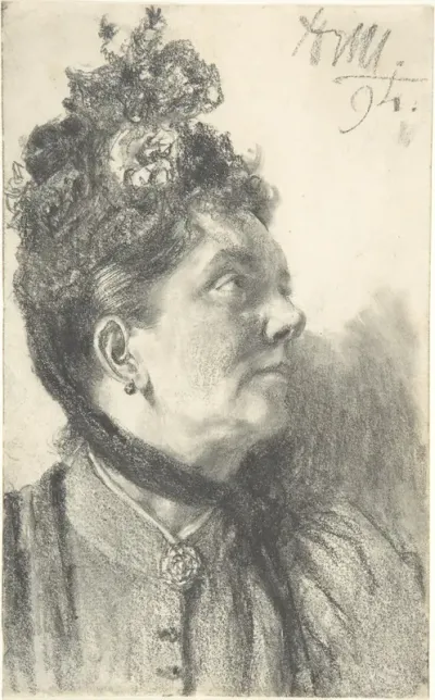 Woman with a Crushed Velvet Hat