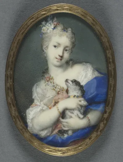 Woman with a Dog