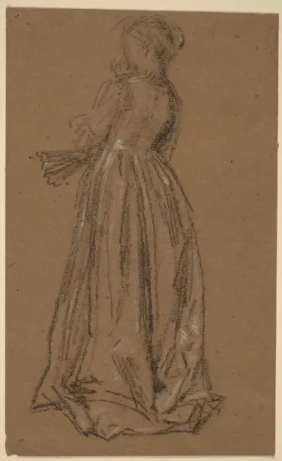 Woman with a Fan