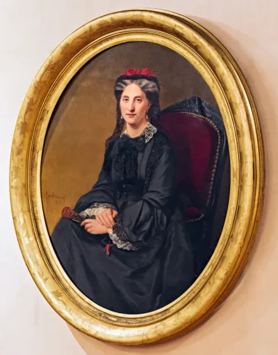 Woman with a Fan