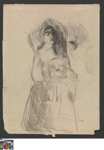 Woman with a Hood and a Wasp