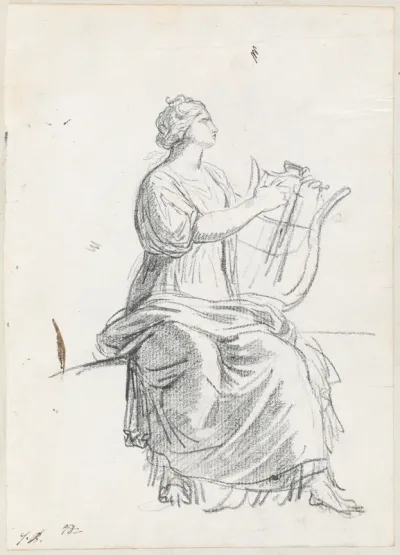 Woman with a Lyre