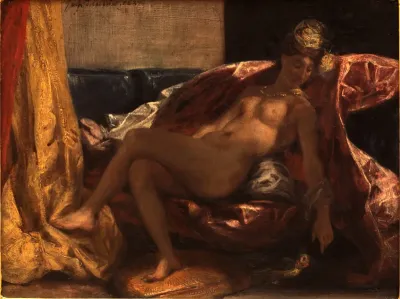 Woman with a Parrot