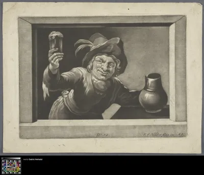 Woman with a pint of beer