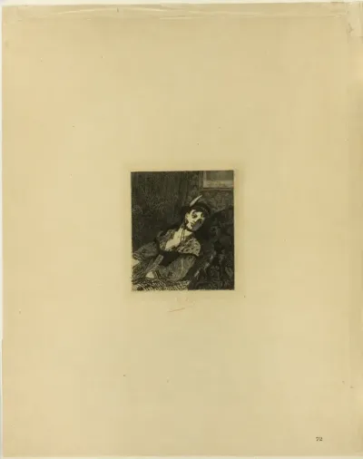 Woman with a Scottish Hat