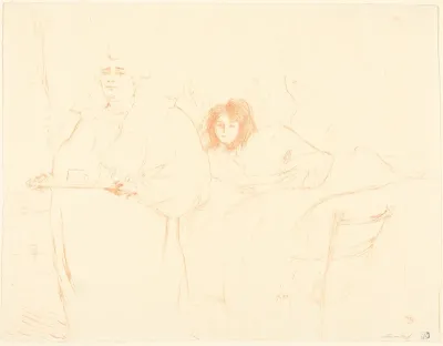 Woman with a Tray (Femme au plateau)