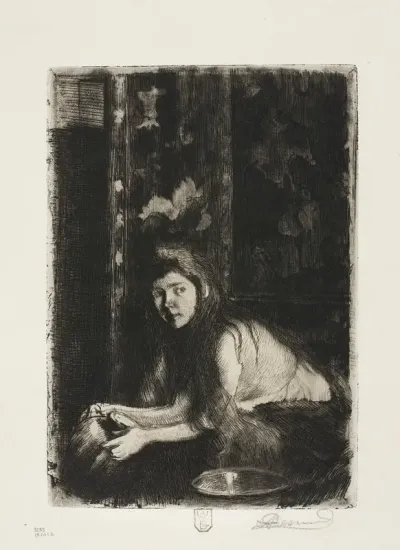 Woman with a Vase