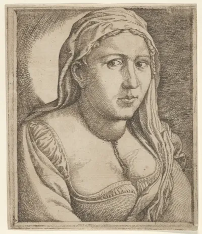 Woman with a Veil