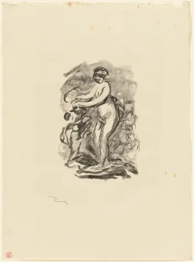 Woman with Grapevine, 1st variant